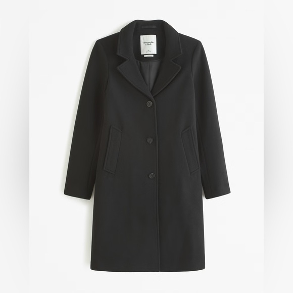 Abercrombie & Fitch Jackets & Blazers - Abercrombie Wool Blend Dad Coat
